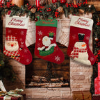 Cartoon Christmas Stockings Gift Bag