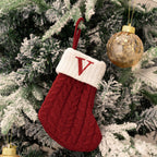 Letter Christmas Stocking Creative Hanging Ornament