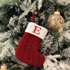 Letter Christmas Stocking Creative Hanging Ornament