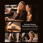 Ocoopa UT5 Nano Hand Warmers Rechargeable 2 Pack, AI Temperature Control Pocket Size Hand Warmer, Heater Portable Hand Warmer Great Gift for Christmas Outdoors, Hunting, Golf, Camping