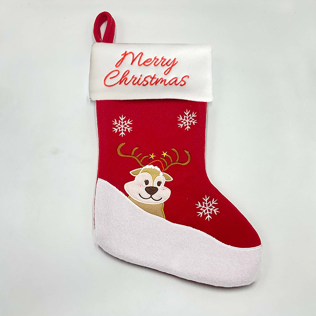 Cartoon Christmas Stockings Gift Bag