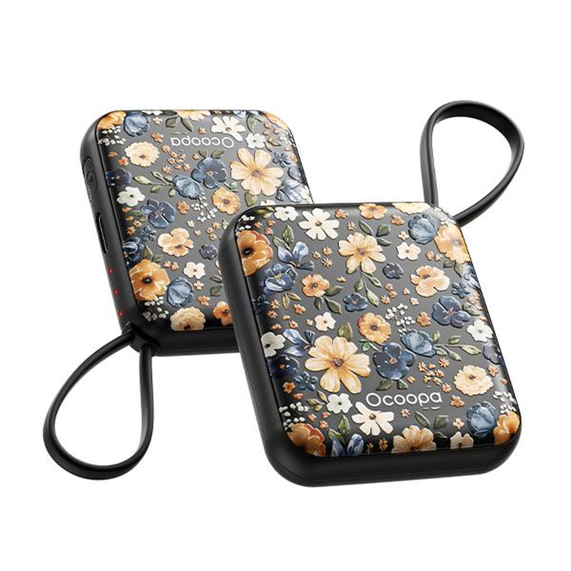 Ocoopa UT5 Nano Hand Warmers Rechargeable 2 Pack, AI Temperature Control Pocket Size Hand Warmer, Heater Portable Hand Warmer Great Gift for Christmas Outdoors, Hunting, Golf, Camping