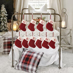 Letter Christmas Stocking Creative Hanging Ornament