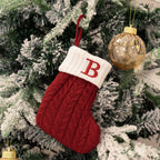 Letter Christmas Stocking Creative Hanging Ornament