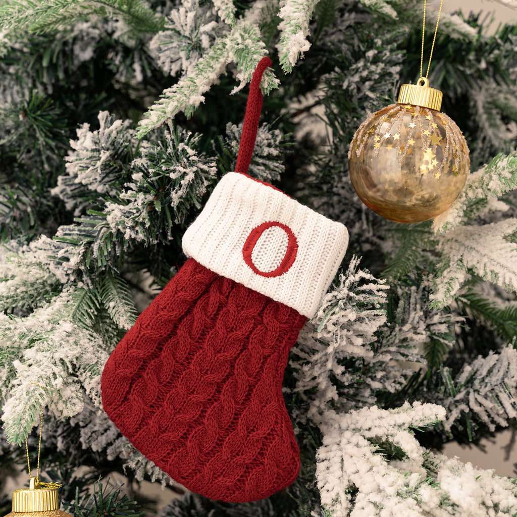 Letter Christmas Stocking Creative Hanging Ornament